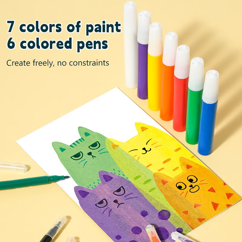 Rainbow Scratch Art Kit ~ Create Colorful Masterpieces with a Simple Scratch