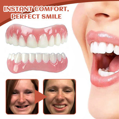 Silicone Denture Set ~ Achieve a natural, confident smile instantly*