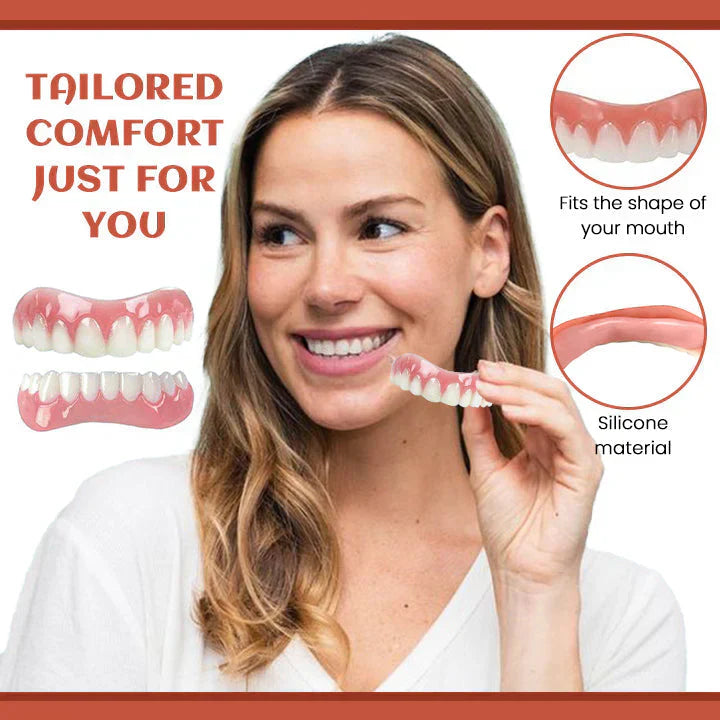 Silicone Denture Set ~ Achieve a natural, confident smile instantly*