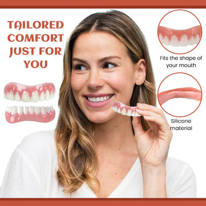 Silicone Denture Set ~ Achieve a natural, confident smile instantly*