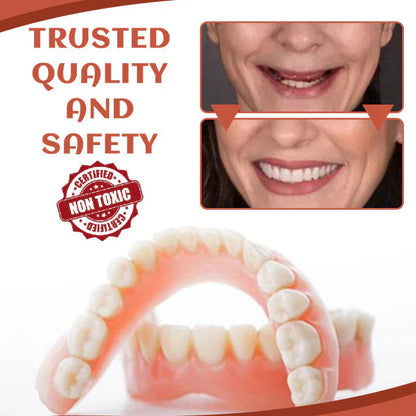 Silicone Denture Set ~ Achieve a natural, confident smile instantly*