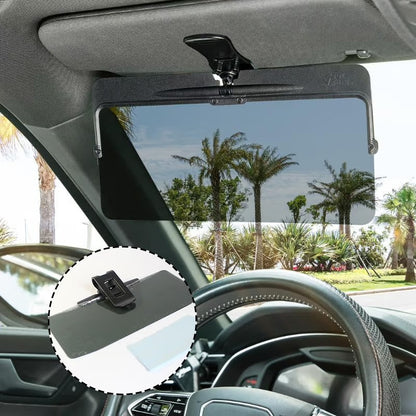 Polarized Car Visor ~ Block glare and drive comfortably in any weather.