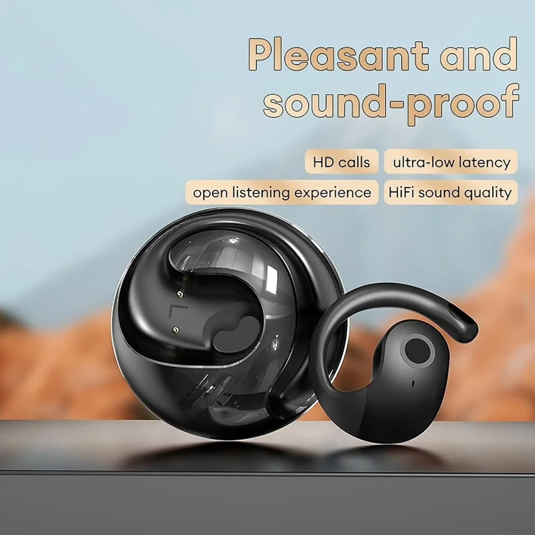 AI-Powered Bluetooth Translation Earbuds ~ Effortless Conversations in 75+ Languages-