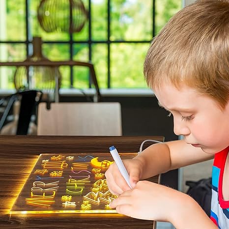 LED Drawing Pad ~ Bright, Creative Fun Anytime.
