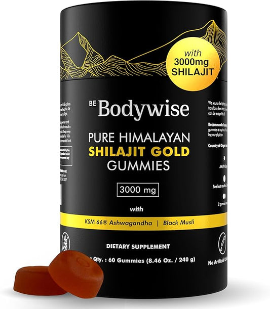Pure Himalayan Shilajit Gummies ~ Natural Energy & Stamina in Every Bite