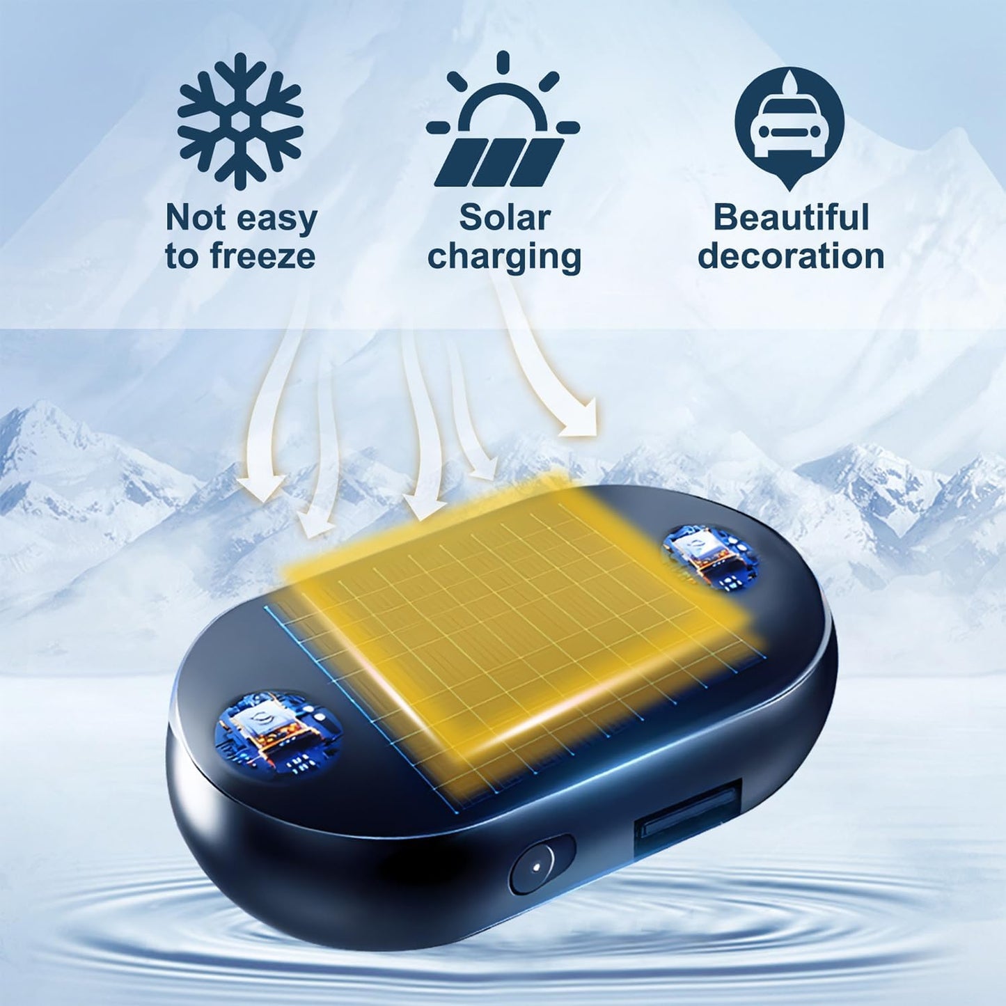 Electromagnetic Anti-Freezing Device ~ Enjoy a clear windshield every winter morning (FNL)~