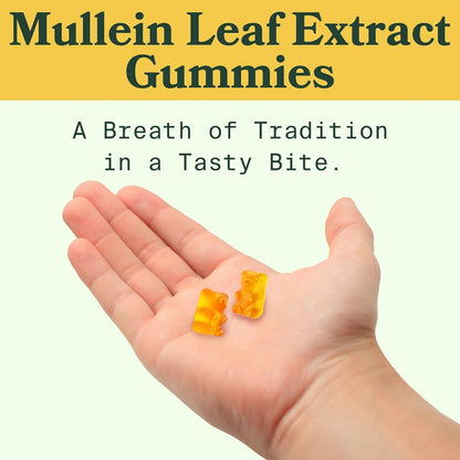 Mullein Lung Detox Gummies ~ Clear Mucus & Boost Respiratory Health~