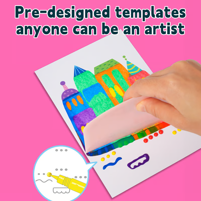 Rainbow Scratch Art Kit ~ Create Colorful Masterpieces with a Simple Scratch