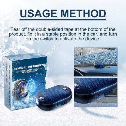 Electromagnetic Anti-Freezing Device ~ Enjoy a clear windshield every winter morning (FNL)~