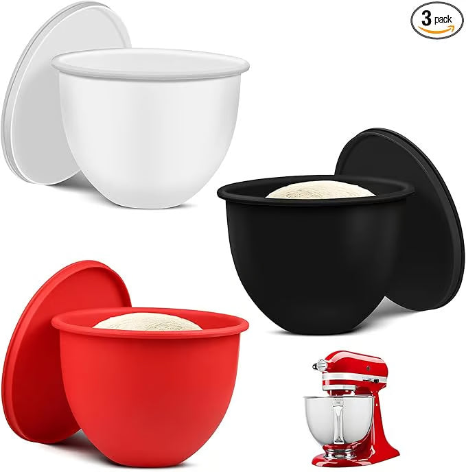 Silicone Liners for KitchenAid Mixers ~ Bulletproof bowl protection and no-scrub cleanup.