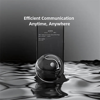 AI-Powered Bluetooth Translation Earbuds ~ Effortless Conversations in 75+ Languages-