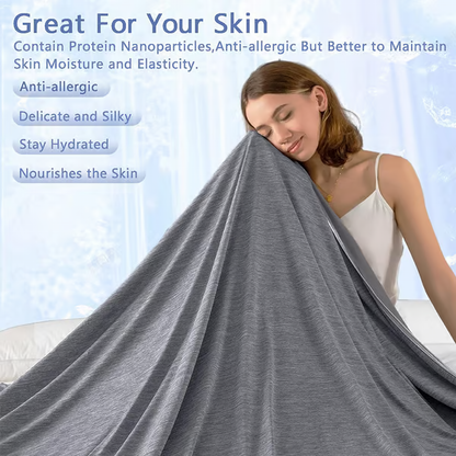 Summer Cooling Blanket ~ Instantly chill your nights, sleep dry and deep`