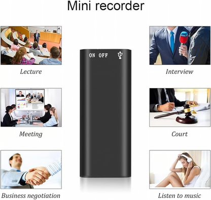 Discreet Voice Recorder ~ Capture clear audio anytime, anywhere