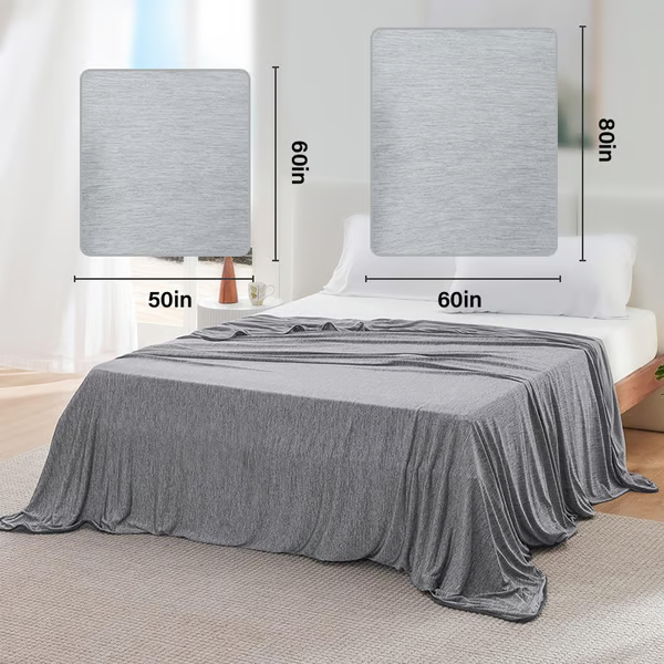 Summer Cooling Blanket ~ Instantly chill your nights, sleep dry and deep`