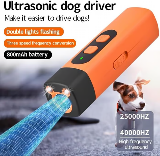 Ultrasonic Dog Bark Deterrent Device ~ Stop unwanted barking and protect your space instantly