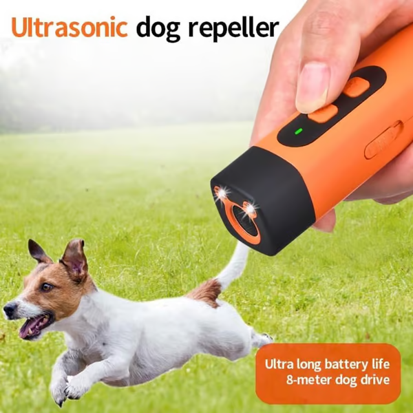 Ultrasonic Dog Bark Deterrent Device ~ Stop unwanted barking and protect your space instantly