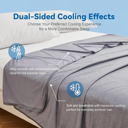 Summer Cooling Blanket ~ Instantly chill your nights, sleep dry and deep`