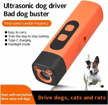 Ultrasonic Dog Bark Deterrent Device ~ Stop unwanted barking and protect your space instantly