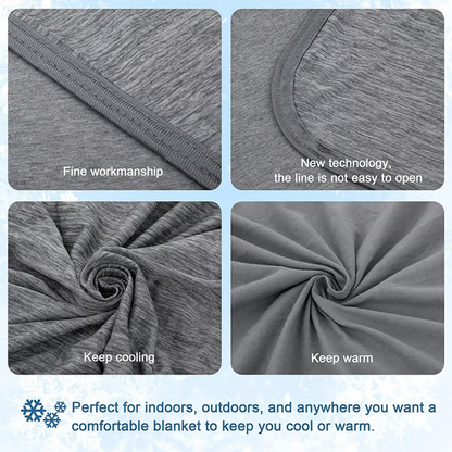 Summer Cooling Blanket ~ Instantly chill your nights, sleep dry and deep`